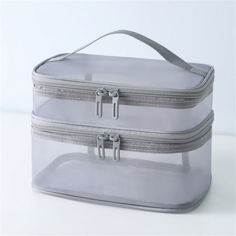 Large Capacity Cosmetic Bag, Waterproof Makeup Pouch, Toiletry Storage Bag  & Travel Accessories