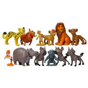 WIHE The Lion King Lion Guard Figure Playset 12pcs Kids Gift Model Toys