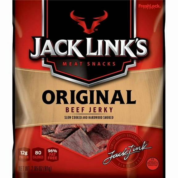 Jack Links Snack Foods  2.85 oz Original Jerky - Pack of 8