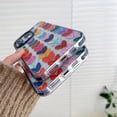 thumbnail image 5 of Daub Loving Heart Multi Color Bumper Phone Case for iPhone 13 Pro Max Women Cellphone Protective Cover Fashion Cases for iPhone 13ProMax 6.7", 5 of 5