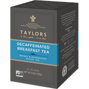 Taylors of Harrogate Decaffeinated Breakfast Tea, 50 Tea Bags