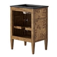 thumbnail image 5 of Modway Elysian 24" Modern Wood Bathroom Vanity in Black and Brown, 5 of 17