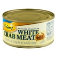 Roland Choice Quality White Crab Meat, Imported Seafood, 6 Oz Can