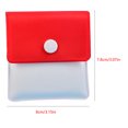 thumbnail image 2 of 6pcs Portable Pocket Ashtray Pouch Reusable PVC Ash Bag Coin Purse for Car/Home 7.8x8cm, 2 of 8