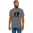 thumbnail image 2 of Laurel & Hardy Dancing Classic Comedy T-Shirt, 2 of 6