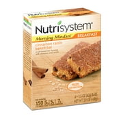 Nutrisystem Morning Mindset Cinnamon Raisin Breakfast Bars, 1.5 Oz, 4 Count