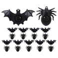 thumbnail image 1 of KAKOWELY 20 silbato de araña y murciélago, juguete para niños, silbato para fiesta de Halloween, fabricante de ruido, 1 of 5