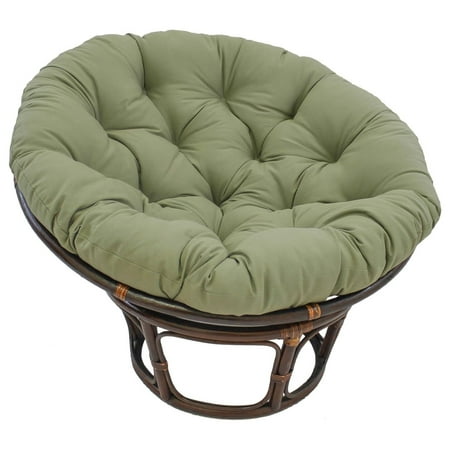 

Killeryuki Twill Papasan Polyester Cushion 1 Count (Pack of 1) Sage