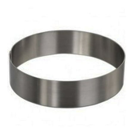 

Round Cake Mold/Pastry Ring S/S Heavy Gauge. (9 x 2 )