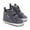 Grey, variant on Otqutp Toddler Nonslip Shoes Baby Boys Girls High Tops Ankle Sneakers Soft Anti Slip Sole PU Leather Prewalker Crib Shoes
