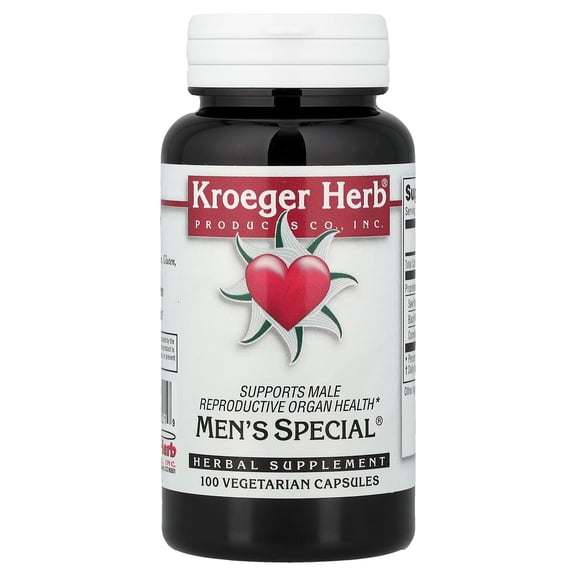 Kroeger Herb Co Men's Special®, 100 Vegetarian Capsules