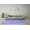 thumbnail image 3 of Ahgly Company Indoor Square Persian Blue Traditional Area Rugs, 3' Square, 3 of 4