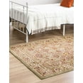 thumbnail image 3 of Rugs.com Aditi Collection Rug – 7' x 10' Light Green Low Rug Perfect For Living Rooms, Large Dining Rooms, Open Floorplans, 3 of 9