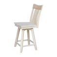 thumbnail image 6 of International Concepts Ava 24" Unfinished Counter Stool, 6 of 19