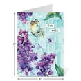 thumbnail image 4 of Current Garden Fresh Get Well Greeting Cards - Set of 8 (4 Designs), Large 5"" x 7"", Get Well Cards with Sentiments Inside, Envelopes, 4 of 5