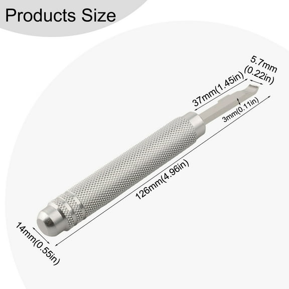 1Pc Watch Repair Tool Watch Case Opener Back Cover Pry Remover For Battery Replacement Watch Accessory Repair Tool A Smile Home