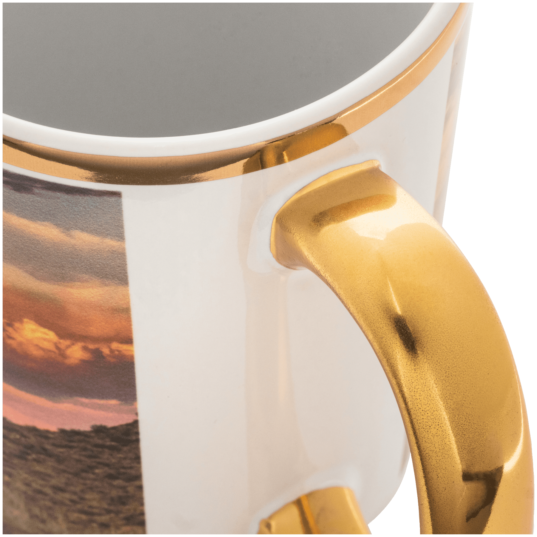 DSC Gold Ceramic Mug 15 oz