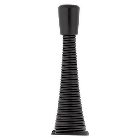 National Hardware 5060153 0.87 in. Steel Matte Black Spring Door Stop – Mounts to Wall