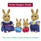 thumbnail image 1 of sylvanian families 【 Animales Del Bosque 】 Familia De Cuatro Familias Muebles De La Conejo Muñecas De villa set Juguetes Casa Vino Cumpleaños, 1 of 4