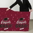 thumbnail image 5 of 3Pcs Graduation Party Decorations, Gongrats Grad Tablecover for Graduation Party Supplies, 54x108inch, 5 of 7