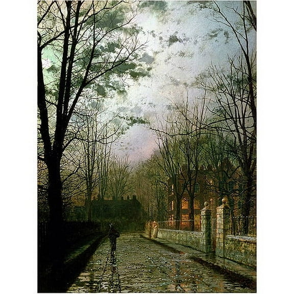 Trademark Fine Art John Grimshaw After the Shower Canvas Wall Art - 35x47