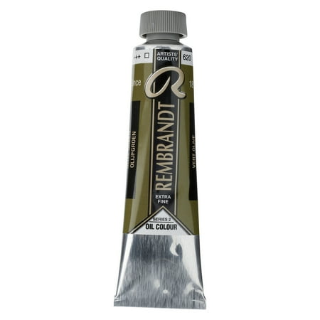 Olive Green Colour - Rembrandt Artists' Oil Color, 40ml, Olive Green