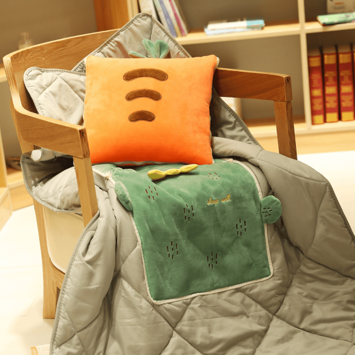 Folding pillow blanket hotsell