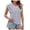 White, variant on UYISJ Tank Tops for Women 2024 Summer Trendy Cap Sleeve V Neck Casual Dressy Striped Tops Sleeveless Shirts Loose Fit Tunics Blouses
