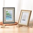 thumbnail image 3 of Ensemble de Cadres Photo en Plastique - 2 Pcs Cadre Photo Rectangulaire 4x6 Pouces Cadre de Table, 3 of 10