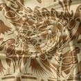 thumbnail image 5 of Ambesonne Earth Tones Window Valance, Exotic Bird Parrot, 54" X 12", Beige and Brown, 5 of 5
