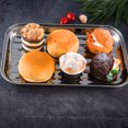 thumbnail image 2 of Freedo Stainless Steel Rectangular Plate, Barbecue Grilled Fish Tray BBQ Food Container,easy To Clean and Non-stick Barbecue Plate, 2 of 9