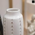 thumbnail image 5 of Tallis Ceramic Vase with Textured Design, 5 of 7