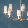 thumbnail image 2 of 52509BNB Kichler Lighting Adeena - 8 Light Chandelier In Traditional Style-24.5 Inches Tall and 36.5 Inches Wide-Brushed Natural Brass Finish, 2 of 9