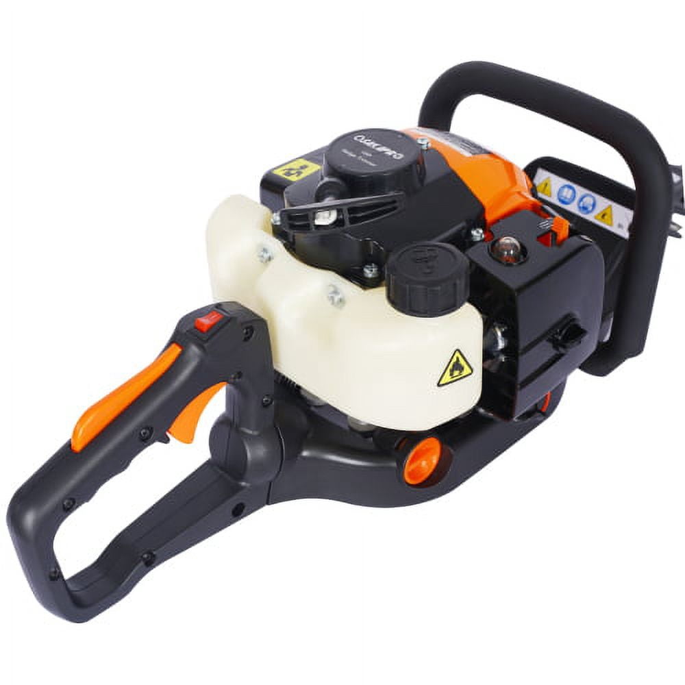 26cc 2 Cycle Gas Powered Hedge Trimmer with 24" Double Sided Blade