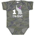 thumbnail image 3 of Inktastic Babys 1st Birthday Elephant Zoo Animal Boys or Girls Baby Bodysuit, 3 of 5