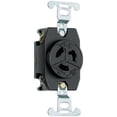 thumbnail image 1 of 4710CCV3 Locking Outlet, 15A, Black, 1 of 1