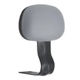 thumbnail image 2 of Motorcycle Backrest Pad Waterproof Motorcycle Passenger Backrest Gray, 2 of 7