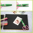 thumbnail image 3 of 6 Colorful Decorative Paper Edge Scissor Set, Scrapbooking Scissors Art Creative Crafts Scissors Wave Edge Cutters Great for Teachers, Crafts, Kids Design, 3 of 7