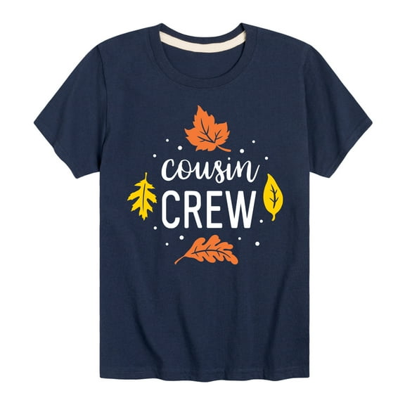 Instant Message - Cousin Crew - Toddler And Youth Short Sleeve Graphic T-Shirt
