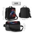 thumbnail image 2 of Naloa Colorful Betta Fish Lunch box Lunch bag for men women Large capacity Lunchbox Insulated Lunch bag Lunch box cooler, 2 of 7