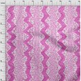 thumbnail image 4 of oneOone Cotton Poplin Pink Fabric Animal Skin Craft Projects Decor Fabric Printed By The Yard 56 Inch Wide, 4 of 4