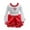 White, variant on Odeerbi Baby Girls Toddlers Christmas Dresses 2025 Long Sleeve Lace Princess Gauze Dress