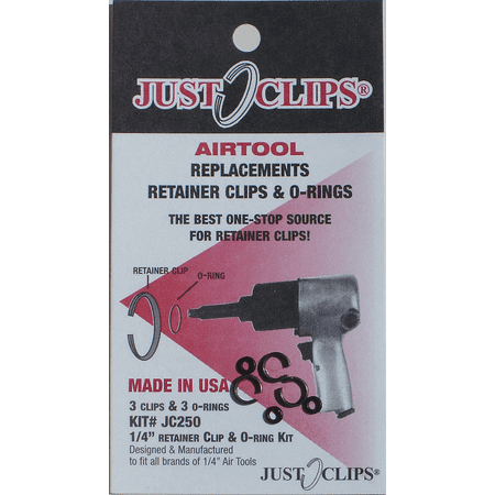 

1/4in. Anvil Retainer Clip Refill Kit 5Pk