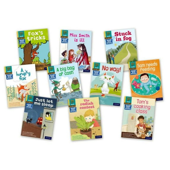 Pre-Owned Read Write Inc. Phonics Book Bag Books: Yellow Set 5 Storybooks Mixed Pack Of 10