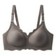 thumbnail image 3 of Sujetador de tallas grandes con diseño ondulado - Corte regular a la moda, sin aros - Nylon spandex, copas 30C-42B - S-XXXL, 3 of 5