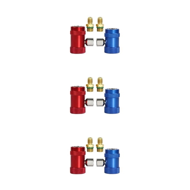 Sidaley Car R1234yf Quick Couplers High / Side Low R1234yf Adapters Couplers Manual Type1 NO1