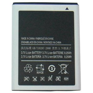 960 Mah Standard Battery Standard Replacement Li-ion Battery for Samsung Galaxy Note Sgh-i717 ATT 2500 Mah Battery Eb615268vabxar for Note One ()