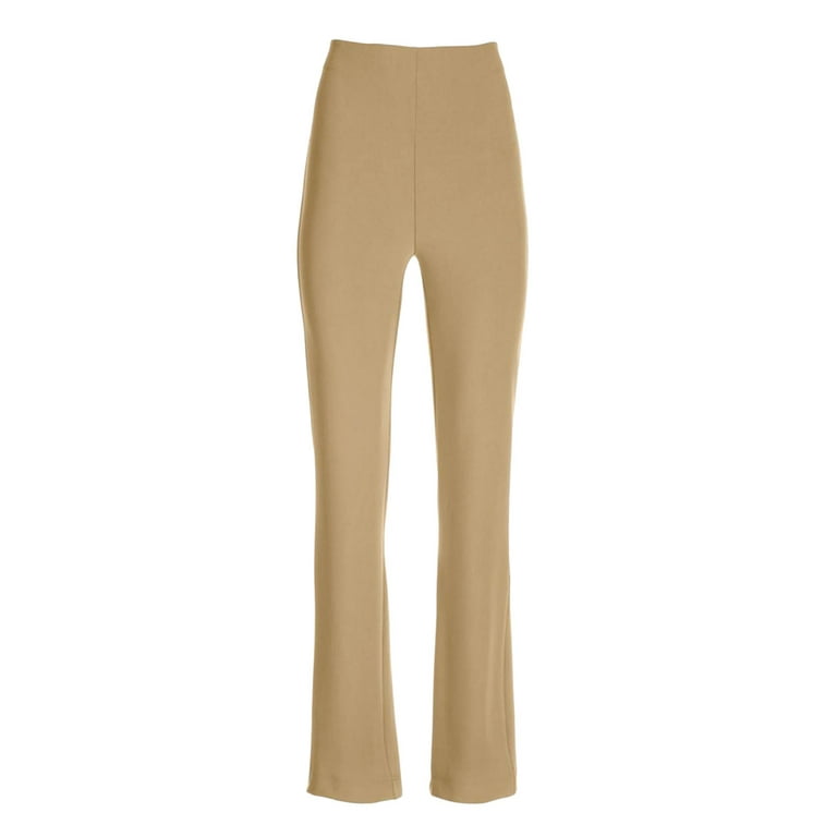 Women's Flare Pants Casual Slim Fit Straight Leg Joggers Trousers