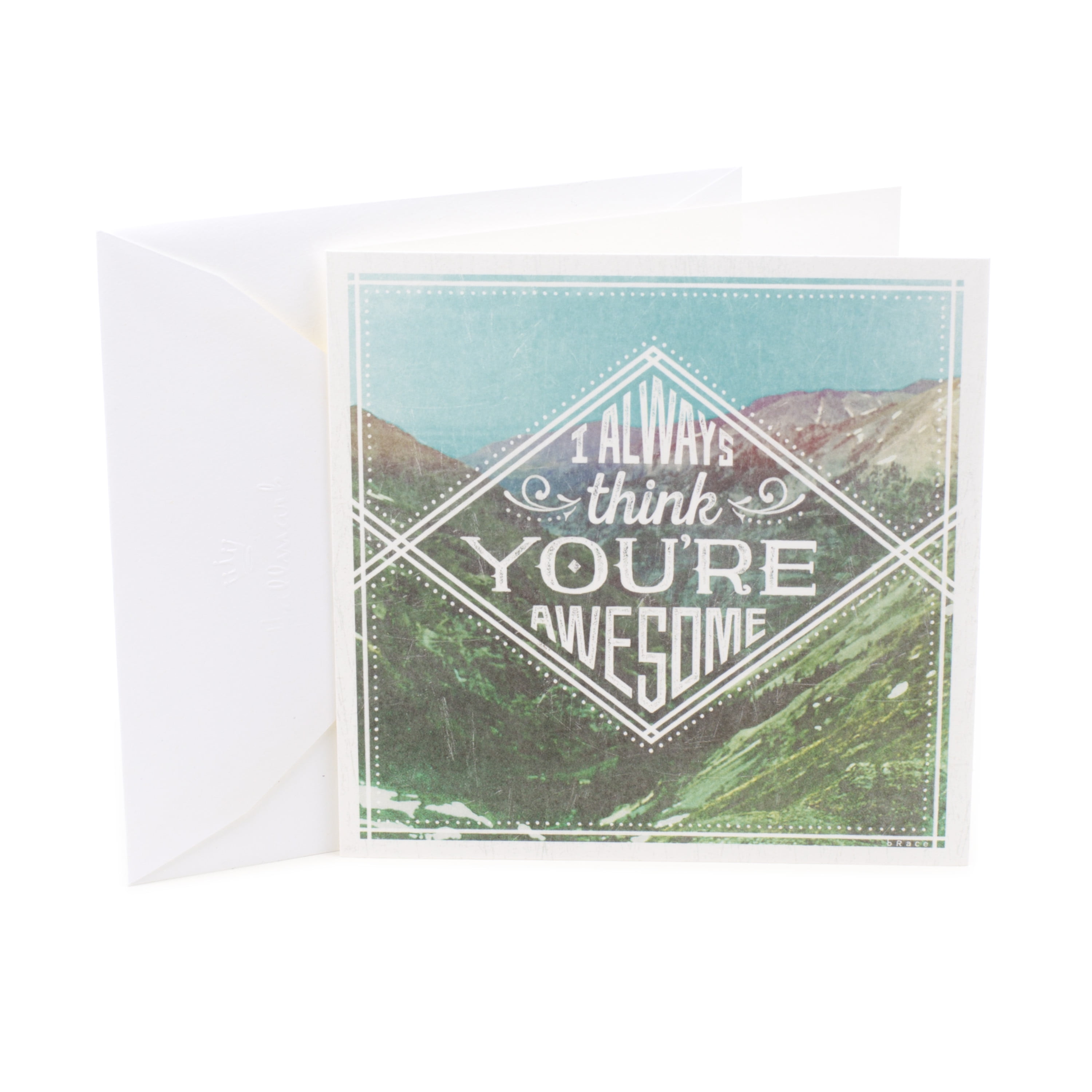 Hallmark Studio Ink Birthday Card (Awesome In Writing)