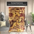 thumbnail image 2 of Oriental Furniture 6 ft. Tall Embers Canvas Room Divider - 3 Panel, 2 of 6